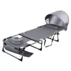 Silla de camping plegable para picnic con respaldo, portátil con parasol, tumbona de ocio, silla plegable para siesta al aire libre con ruedas, silla de playa