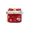 Cesta de Almacenamiento para Regalos, Caja de Almacenamiento de Bocadillos y Cosméticos para Escritorio del Hogar, Cesta de Almacenamiento para Artículos Varios de Regalo de Año Nuevo, Almacenamiento Universal