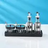 Conjunto de Potes para Condimentos e Pimenta de Aço Inoxidável 304 para Restaurantes Comerciais Garrafa Criativa para Molho de Soja Garrafa para Vinagre para Restaurantes