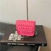 Bolso Pequeño Cuadrado de Concha Prensada de Moda para Mujer, Bolso de Hombro de Gama Alta, Simple y Versátil, Bolso Cruzado Mini de Cadena de Moda de Nicho