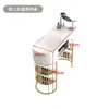 Mesa de manicure para celebridades da internet, estilo Ins de luxo leve, conjunto de mesa de manicure de vidro para uma/duas pessoas, mesa de manicure dourada, oferta especial, salão de beleza