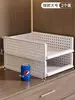 Estante Divisor Plegable para Armario Tipo Cajón para Uso Doméstico, Estante Organizador Plegable para Pantalones y Ropa