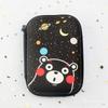 Bolsa de armazenamento para carregador, fone de ouvido, cabo de dados, bolsa fofa de desenho animado para câmera ccd, portátil, organizadora, grande capacidade, bolsa para disco rígido