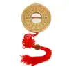 Brújula de Cobre, Espejo de Ocho Trigramas, Colgante de Espejo de Ocho Trigramas, Espejo Convexo, Adornos de Mascota para Tienda de Manualidades para el Hogar