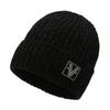 Gorro de Invierno con Forro Polar, Gorro de Punto Grueso para Hombre y Mujer, Gorro de Lana Cálido para Ciclismo al Aire Libre, Viajes, Gorro de Esquí Cortavientos