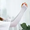 Mangas de Hielo Mangas de Protección Solar de Verano para Hombres y Mujeres Deportes al Aire Libre Anti-UV Anti-Mosquitos Protección de Brazo Fresca de Hielo Mangas de Seda de Hielo Venta al por Mayor