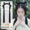 Peruca Estilo Antigo, Coque Preguiçoso de Uma Peça, Peruca de Traje da Dinastia Han, Estilo Coque Completo, Peruca da Dinastia Han