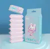 Mini Lenços Umedecidos Pacote Pequeno para Mãos e Boca de Bebês e Crianças Pequenas Lenços de Limpeza Portáteis Removíveis Mini Lenços Umedecidos para Bebê
