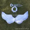 Fabricantes transfronterizos suministran alas de plumas de ángel, alas de plumas para disfraces de adultos, accesorios para la espalda y utilería para actuaciones infantiles.