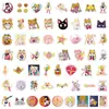 55 Peças Novos Adesivos de Grafite de Desenho Animado Sailor Moon para Patinete, Mala, Adesivos DIY Fábrica Atacado