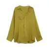 Camisa de Lino Retro con Cuello en V Wanwei para Mujer Nueva Primavera 2026 Estilo Vacacional Camisa con Lazo Protección Solar Aire Acondicionado 5272