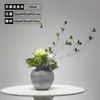 Novo conjunto de decoração floral estilo chinês para recepções de hotel, mesas de jantar, mesas de centro e pousadas