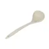 Paja de trigo avena colgar vajilla cuchara de sopa plástico mango largo Cuchara cuchara para hot pot cabeza de cuchara profunda cuchara larga para avena