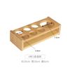 Chinês de madeira porta-copo licor copo titular de copo de bala pequeno copo de vinho prateleira de armazenamento ornamentos one-piece copo porta casa bambu rack de madeira