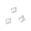 Strass Acrílico Quadrado com Fundo Pontiagudo 12*12mm para Roupas, Sapatos, Bolsas, Decoração de Unhas e Acessórios. Amostras Disponíveis para Avaliação