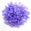 Cuentas de estrella de cinco puntas esmeriladas con agujero recto de acrílico, hechas a mano, pulsera DIY, accesorios de joyería creativos, bolsa de material con cuentas