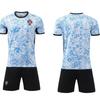 24-25B Uniforme de fútbol de visitante de Portugal para niños, camiseta para niños, ropa para niños, adulto 14 yardas-3XL