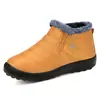 Zapatos de algodón invierno transfronterizos TEMU botas de nieve talla grande poliuretano más terciopelo engrosados botines protección contra el frío al aire libre cálidos zapatos de algodón