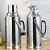 Exterior de acero inoxidable, bolsa de agua caliente para el hogar, termo para dormitorios de estudiantes, recipiente interior de vidrio