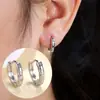 Nuevo Ear Cuff de Personalidad con Circonita Incrustada de Estrella de Cuatro Puntas Artículo Popular de Gama Alta Diseño Único de Nicho Estilo Genial Versátil para Oreja