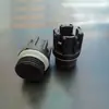 Enchufe Meigulong negro enchufe conveniente 4 puntos