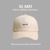 Sombrero Popular Ins Primavera y Verano Letras Bordadas Brxtn Etiqueta Redonda Gorra de Béisbol Femenina Estilo Coreano Estudiante Calle Gorra de Béisbol