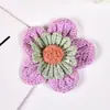Materiais para acessórios de cabelo feitos à mão DIY, roupas, chapéus, sapatos, acessórios e materiais auxiliares, materiais decorativos de flor de ameixa de cinco pétalas em camada dupla