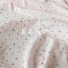 Tejido de Algodón Puro, Gasa de Doble Capa de Algodón Puro, Tejido Plisado Texturizado, Ropa para Niños, Tejido para Pijamas de Bebé