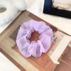 Super Lazo para el Cabello de Organza Francesa Estilo Hada, Cuerda para el Cabello de Malla, Accesorio para el Cabello de Celebridad de Internet Coreana, Lazo para Moño, Accesorio para el Cabello tipo Scrunchie para Mujeres