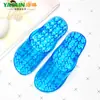 Pantuflas Domésticas para Mujer con Parte Superior Transparente, Sandalias Casuales de Verano Huecas con Masaje para la Salud, Chanclas Antideslizantes para Baño con Suela Suave