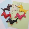 Colgante Creativo Grande de Perro Salchicha para Bolso Colgante de Llavero de Perro Pequeño estilo miu Accesorio de Teléfono de Perro Salchicha de Dibujos Animados