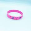 Pulseira de silicone de desenho animado de fornecimento transfronteiriço, fábrica de atacado, pulseira de silicone em estoque