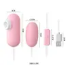 Lai Le Fun Ovo Modelo ABCDE Rosa Flor de Cerejeira USB Dupla Sucção de Ovo Lamber Língua Vibrador de Frequência Variável Brinquedos Sexuais Adultos