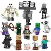 Xl-03/04 É Compatível com Figuras de Blocos de Construção do Minecraft, Brinquedos Infantis da Série Steve, Categoria Exclusiva Transfronteiriça