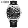 Reloj de cuarzo para hombre marca longbo una pieza envío directo simple casual reloj de pareja resistente al agua reloj para hombre reloj para hombre