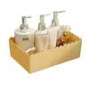 Caja de Almacenamiento de Escritorio, Caja de Almacenamiento de Plástico para Cosméticos, Artículos Varios del Hogar, Canasta de Almacenamiento para Snacks, Caja Organizadora para Baño de Dormitorio