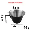Taza de Extracción de Café Taza Medidora de Acero Inoxidable con Escala Taza de Recolección de Líquido para Espresso 100 Onzas