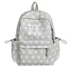 Mochila de Moda con Lunares Estilo Fresco y Suave Transfronteriza para Niñas, Mochila Escolar, Mochila para Viajes Diarios y Clases