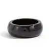 Pulsera de Círculo Transparente Ámbar Degradado Personalizada Estilo Europeo y Americano, Pulsera Dulce Fresca con Forma de Ola Ins, Joyería de Mano Transfronteriza