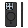Novo Modelo Compatível com Capa para Celular Xiaomi 17 Magnética Fosca Anti-Queda Capa Protetora Estilo Simples Anti-Impressão Digital Leve Textura de Areia Capa