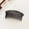 Peine de Estilo Nuevo Colorido Clip para Cabello Roto Celebridad de Internet 2023 Nuevo Estilo Horquilla Diadema Peine para Cabello de la Parte Posterior Accesorios para el Cabello