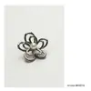 Ayuko Xiaoxiang Botões Metálicos Flor Cortada Exquisite para Roupas de Lã Masculinas e Femininas Botões Decorativos Botões Simples para Suéter