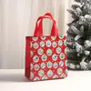 Bolsa de TNT con Tema Navideño, Bolsa de Regalo, Bolsa de Compras con Impresión, Decoración de Fiesta, Acompañamiento para Regalo