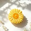 Molde de silicona de flor de girasol 3D para yeso de aromaterapia hecho a mano, jabón de proceso en frío, manualidades de resina y accesorios de decoración floral - proveedor mayorista