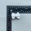 Blanco Bricolaje Hecho a Mano Bolso de Lazo Muñeco Colgante Llavero Accesorios Pasador Accesorios para el Cabello Accesorios Semi-Terminados Accesorios