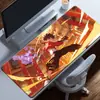 Alfombrilla de ratón grande transfronteriza, estilo anime/dibujos animados, adecuada para hombres y mujeres, gaming de e-sports, antideslizante, alfombrilla de escritorio extragrande.