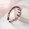 Faixa de Cabelo de Leopardo de Luxo Leve Estilo Coreano para Mulheres, Nova Tendência 2026 Prendedor de Cabelo para Lavar o Rosto Headband para Uso Diário