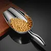 Pala para Hielo de Acero Inoxidable 304 Engrosada Pala para Granos de Fruta Seca Pala para Harina Cuchara para Frijoles Cuchara para Cubitos de Hielo Pala para Arroz Pala para Alimentos