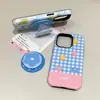 Funda magnética para teléfono compatible con Apple 16/17 Promax estilo Film Ins para iPhone 13/14 15 Anticaída
