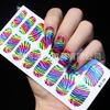 Nuevos Stickers de Uñas Coloridos para Celebración de Vacaciones de Verano Transfronterizos Europeos y Americanos Pegatinas Completas Venta Directa de Fábrica Pegatinas al por Mayor
